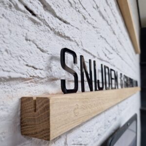 Plexiglas letters lasersnijden