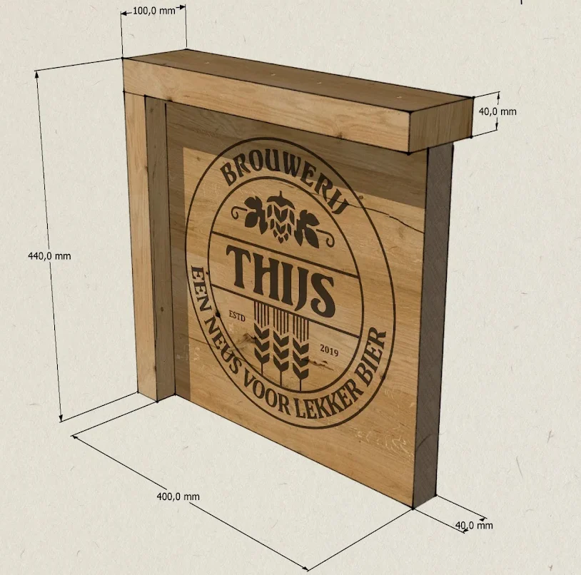 Houten Sign Ontwerp E1752847417940
