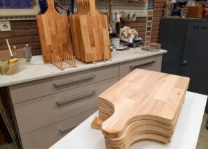 Spookman Borrelplanken op maat gemaakt