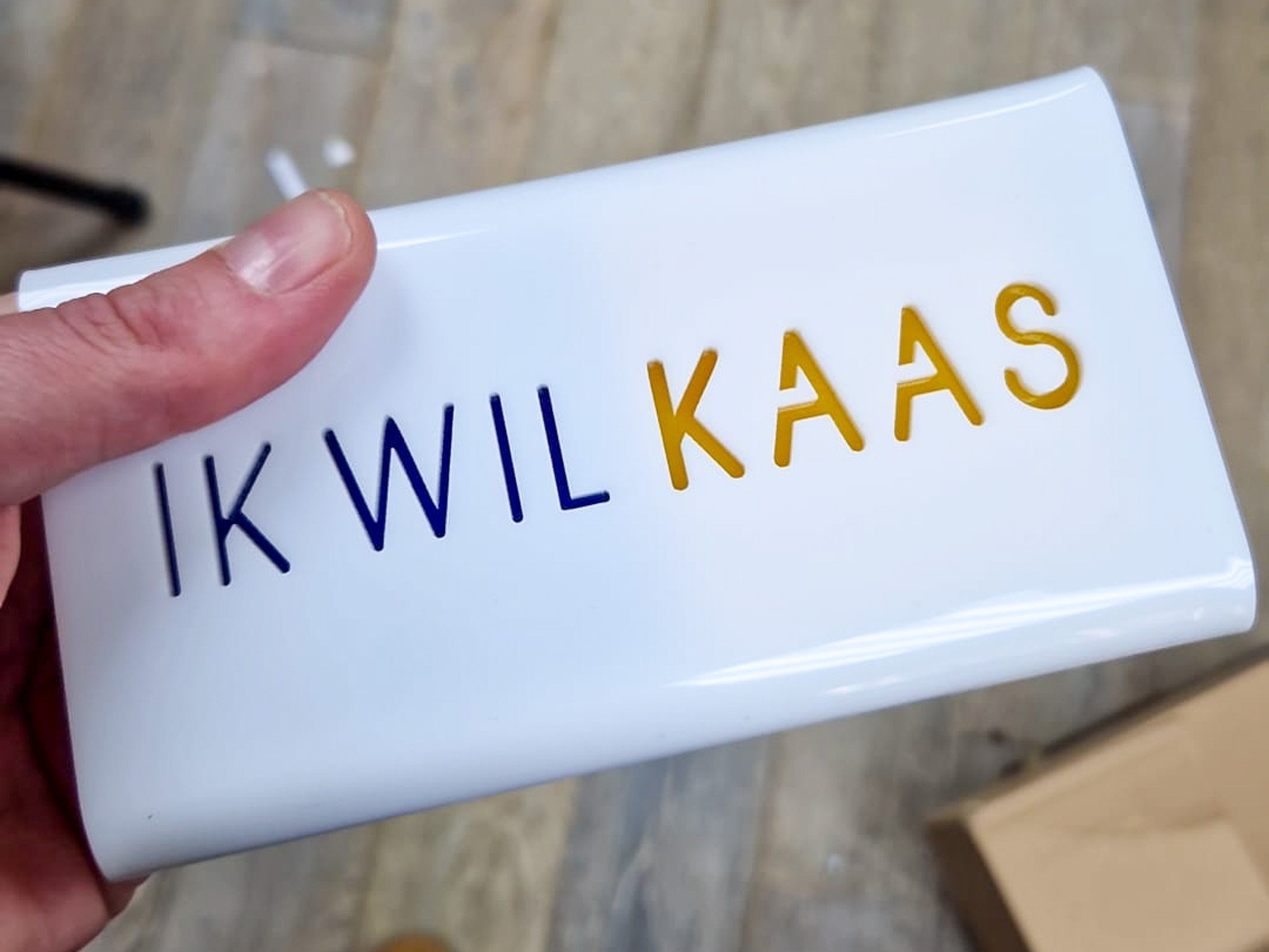 Maatwerk Lasersnijden in hout en acryl