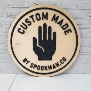 Maatwerk Lasersnijden & graveren in hout en acryl voor unieke Signs | Spookman.co