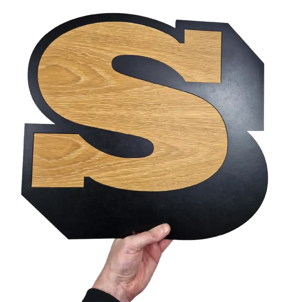 spookman logo lasersnijden hout