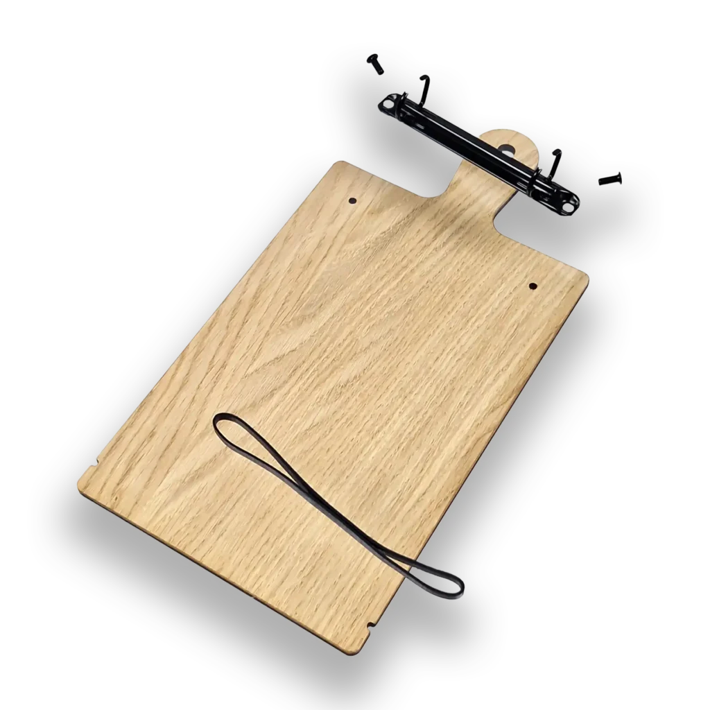 houten menukaarthouder horeca eiken